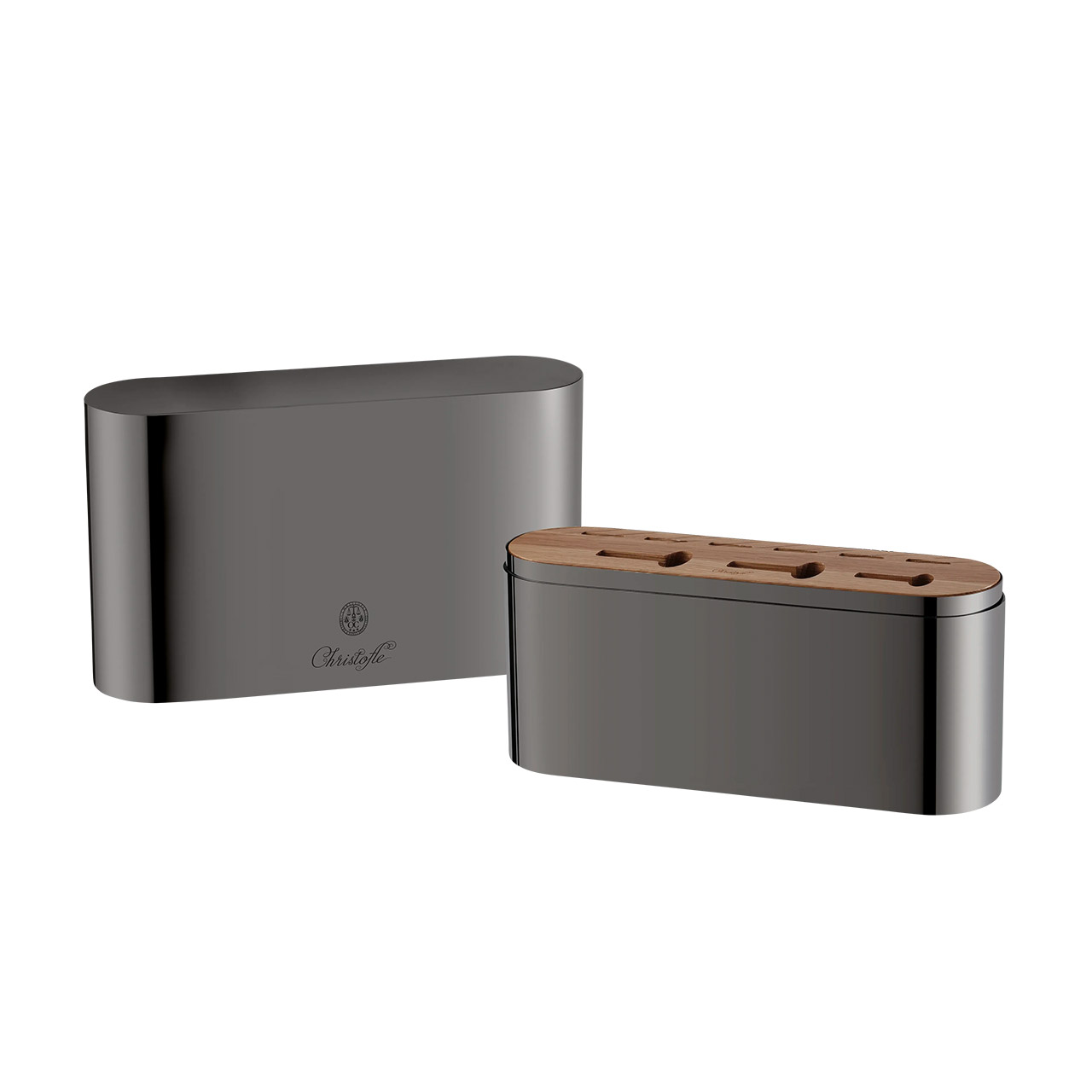 Cutlery box black