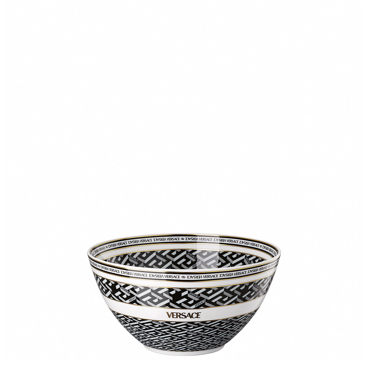 Bowl 18 cm black, Schale, Suppenschüssel, Töpferei, Kunst, Porzellan