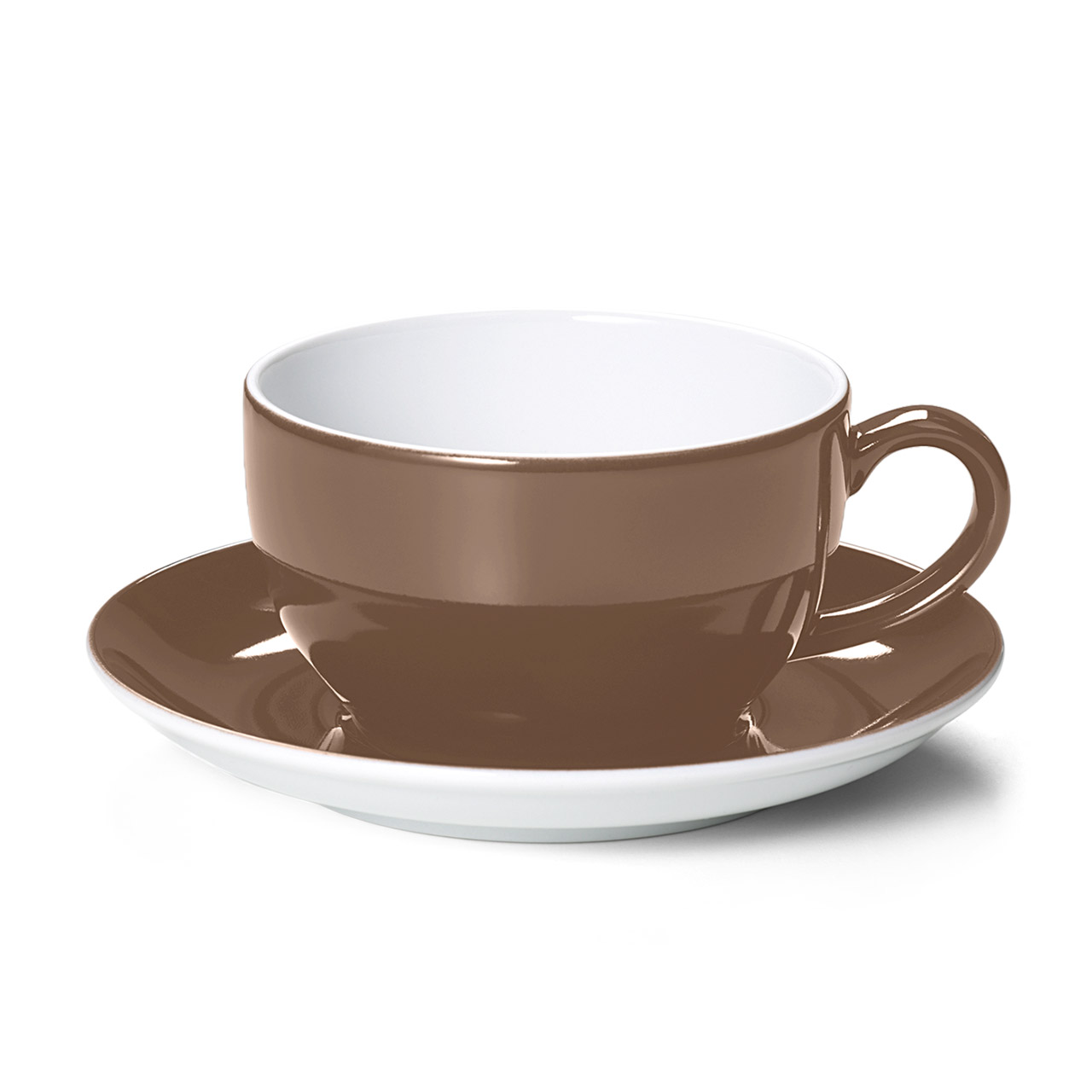 Coffee cup with saucer 0.25 l, Untertasse, Tasse