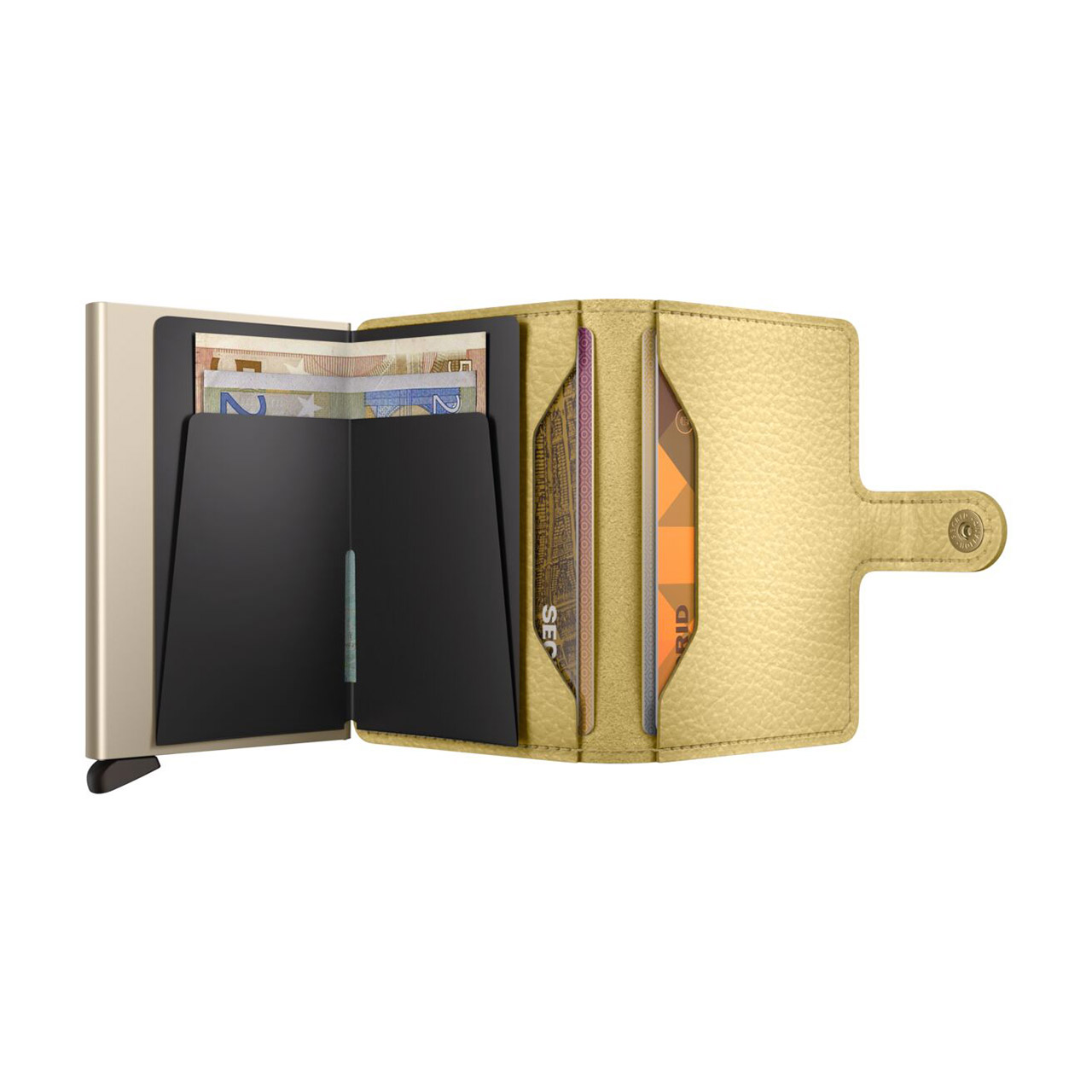 Miniwallet Peppble Butter yellow, Zubehor, Geldbörse