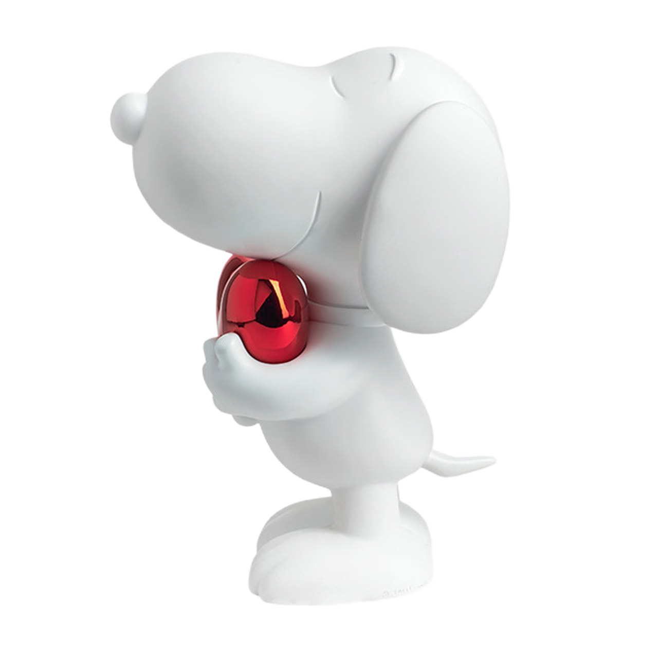 Snoopy Heart 27 cm Matt White and Red, Spielzeug