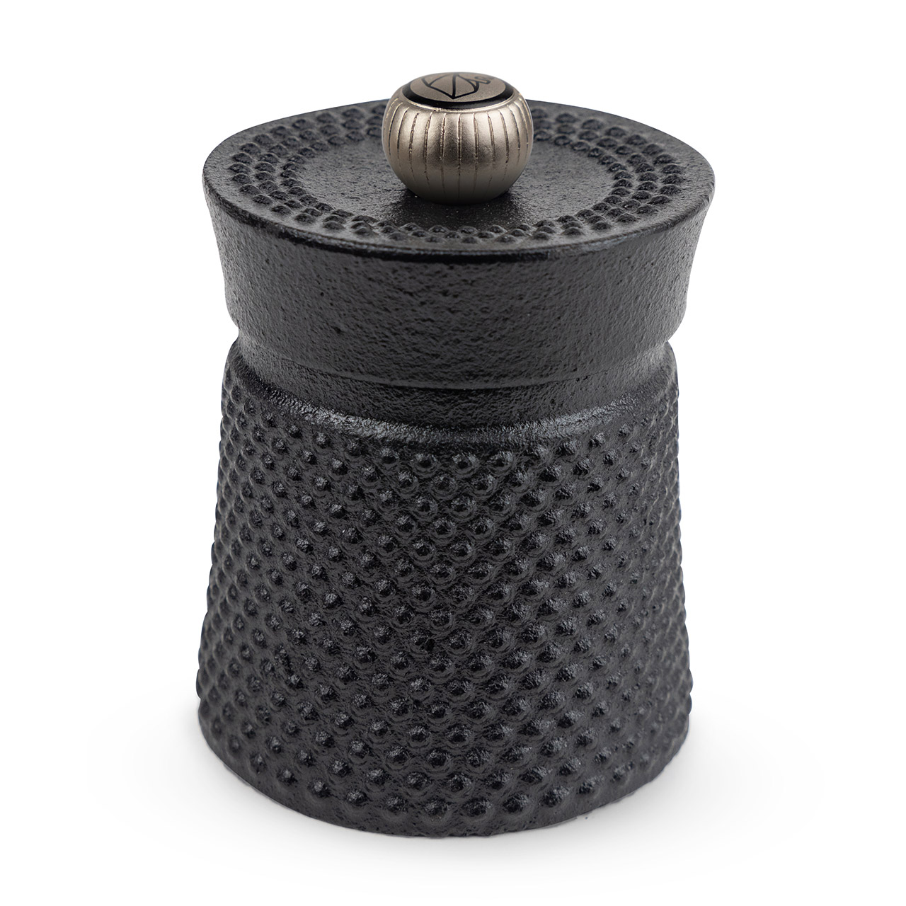 Pepper mill cast iron 8 cm black