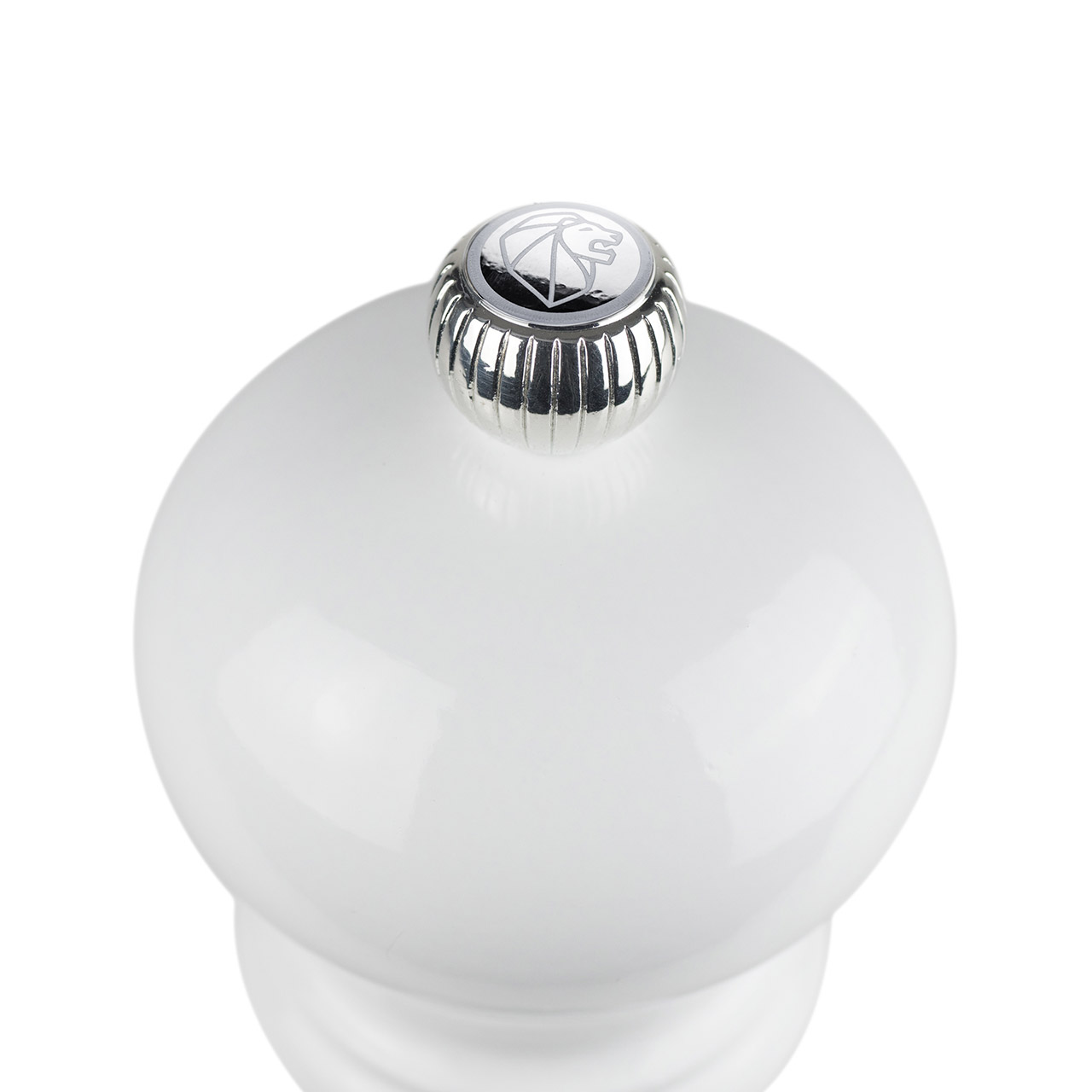 Salt mill 18 cm white lacquered, Licht, Ei, Essen