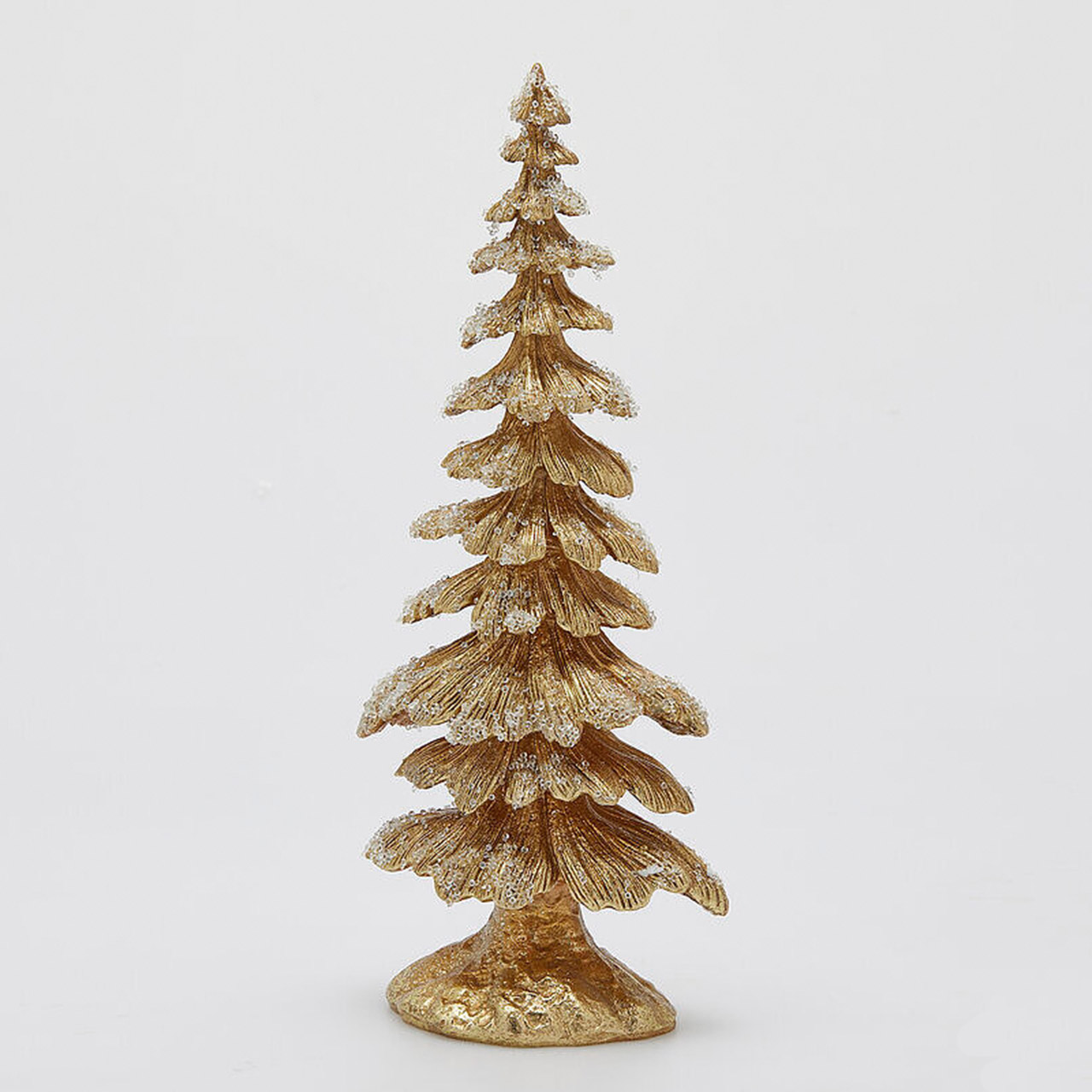 Decoration Tree Pine 44 cm gold, Pflanze, Baum, Weihnachten, Weihnachtsdekorationen, Festival