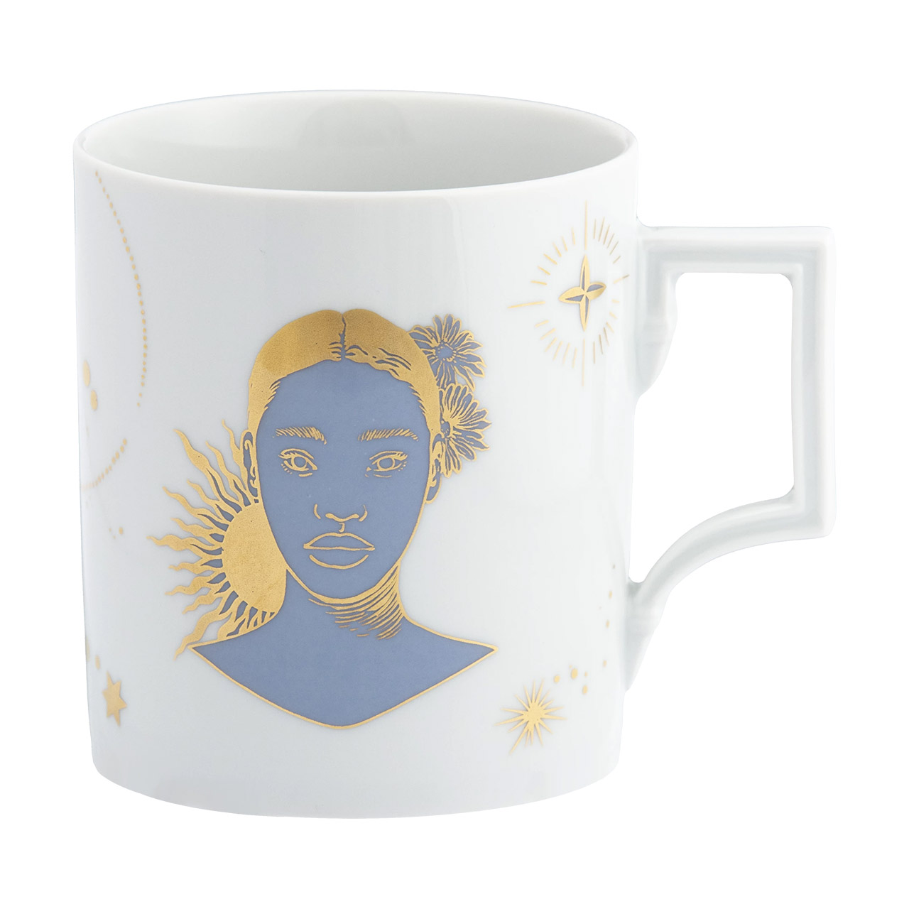 Mug Virgo 0.25 l, Pokal, Porzellan, Töpferei, Person, Gesicht