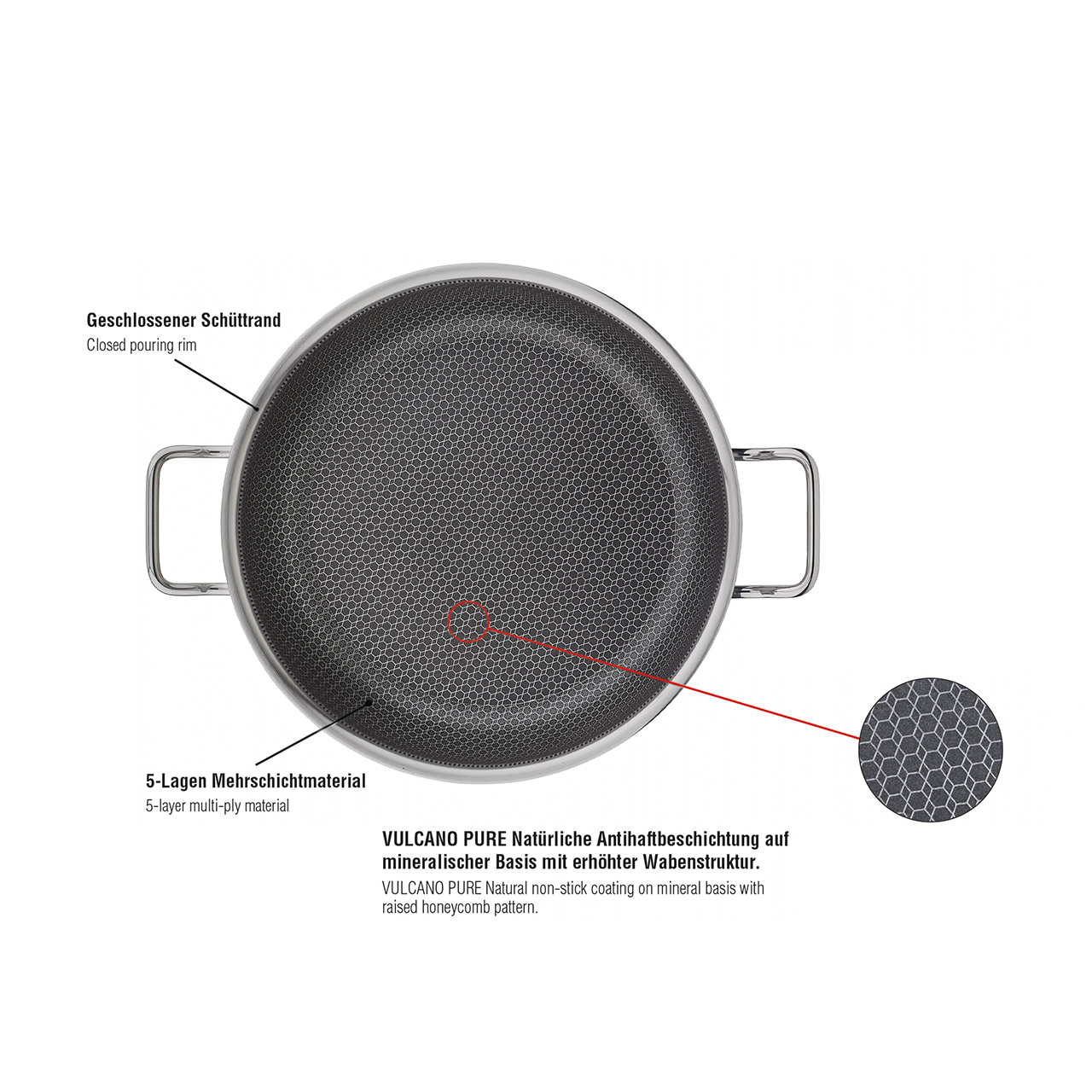 Serving pan XL 24 cm, Kochtopf, Kochgeschirr, Bratpfanne, Elektronik, Sprecher