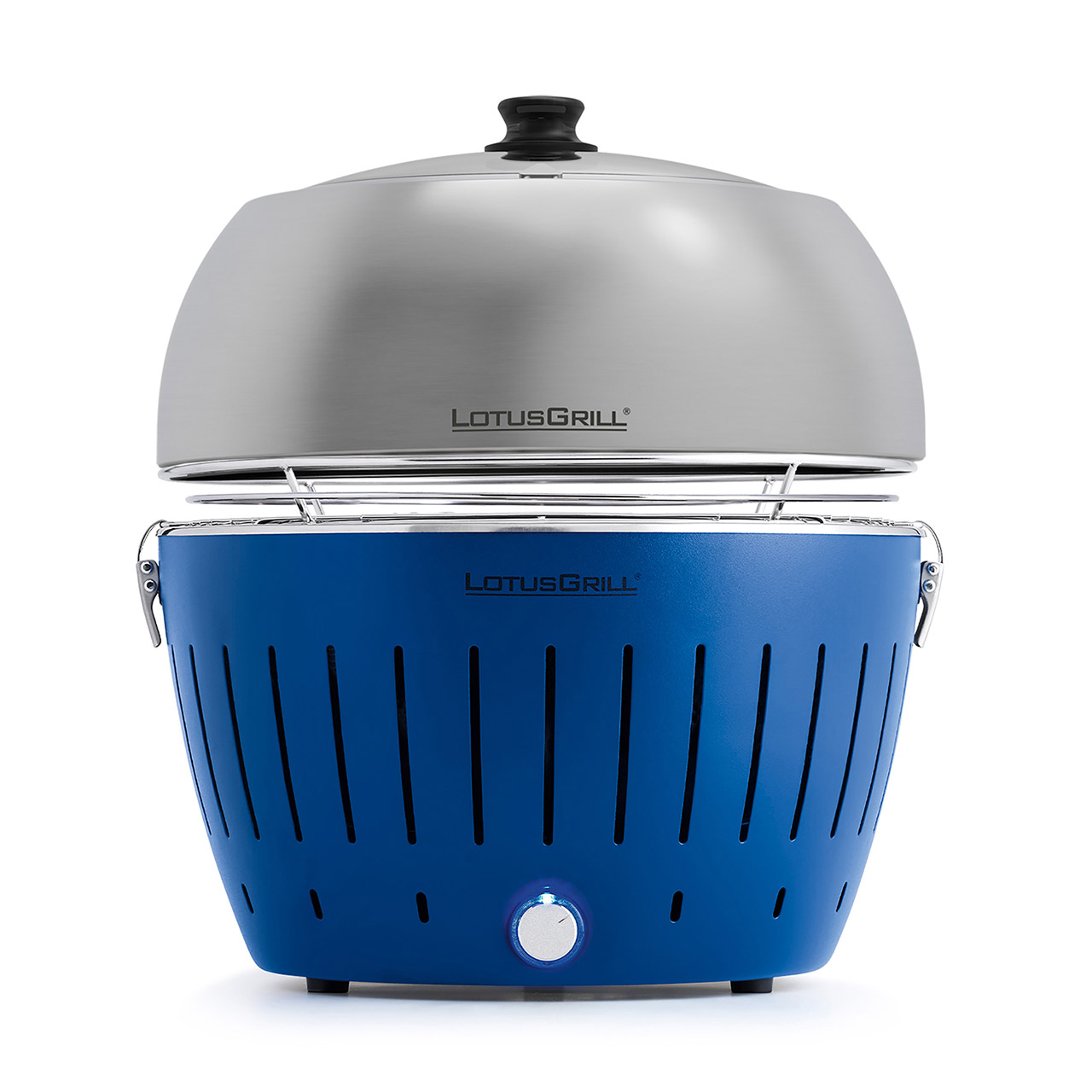 Grill hood with thermometer Classic stainless steel