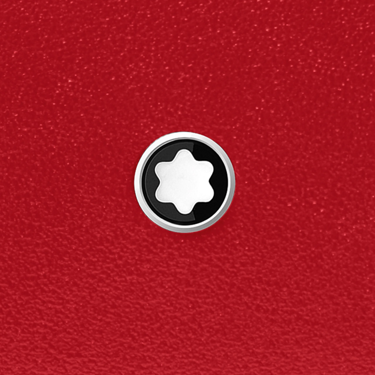 Wallet 6 cc red, Logo