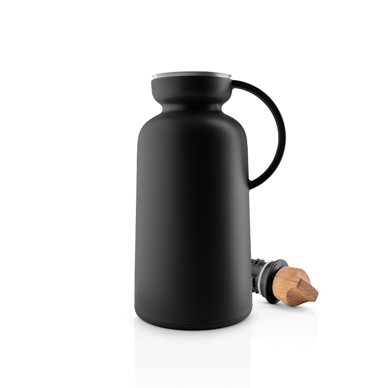 Vaccum jug 1.00 l black, Flasche, Shaker