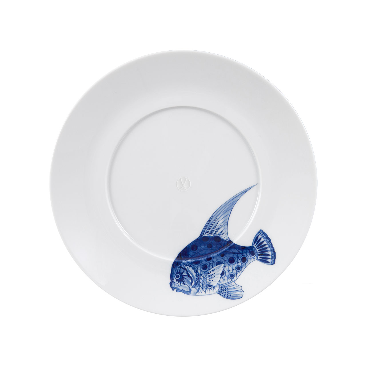 Gourmet plate 28.5 cm motif fish, Porzellan, Töpferei, Untertasse, Teller, Mahlzeit
