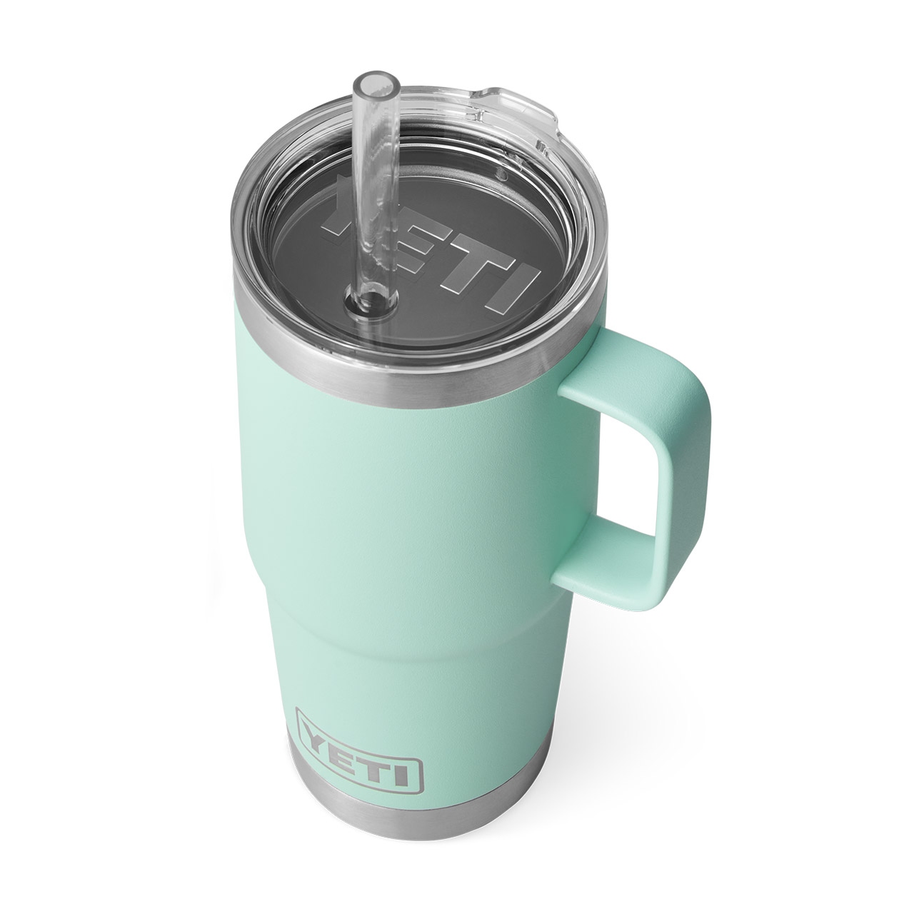 Mug 0.74 l wirth straw lid seafoam