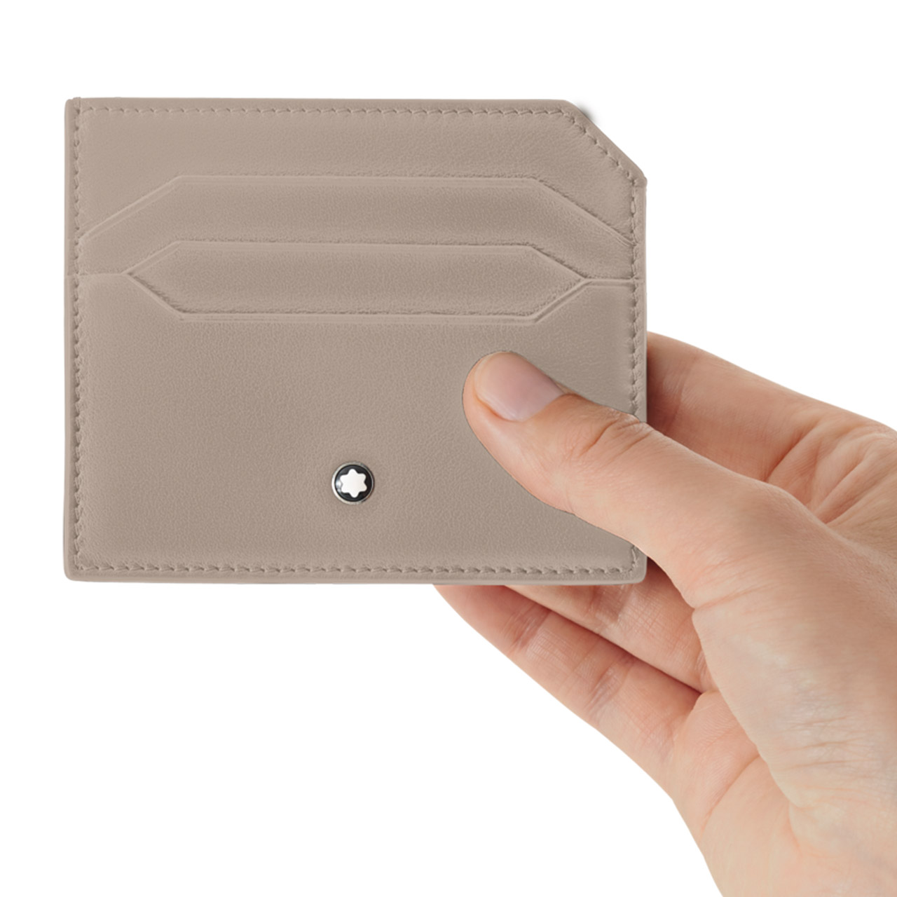 Card holder 6 cc soft selectio dusty grey, Zubehor, Geldbörse