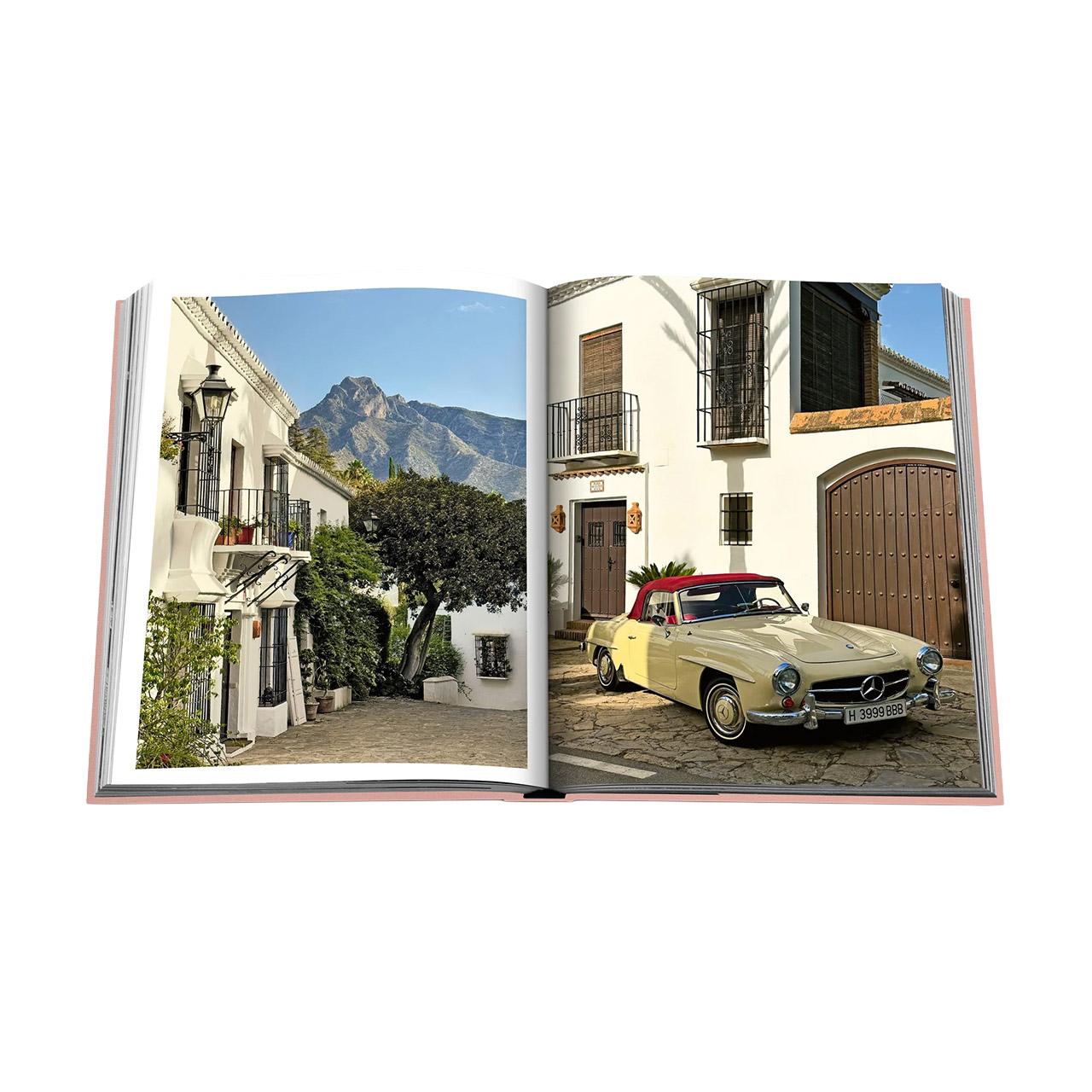 Picture Book Marbella Sol, Straße, Auto, Coupé, Collage, Nachbarschaft