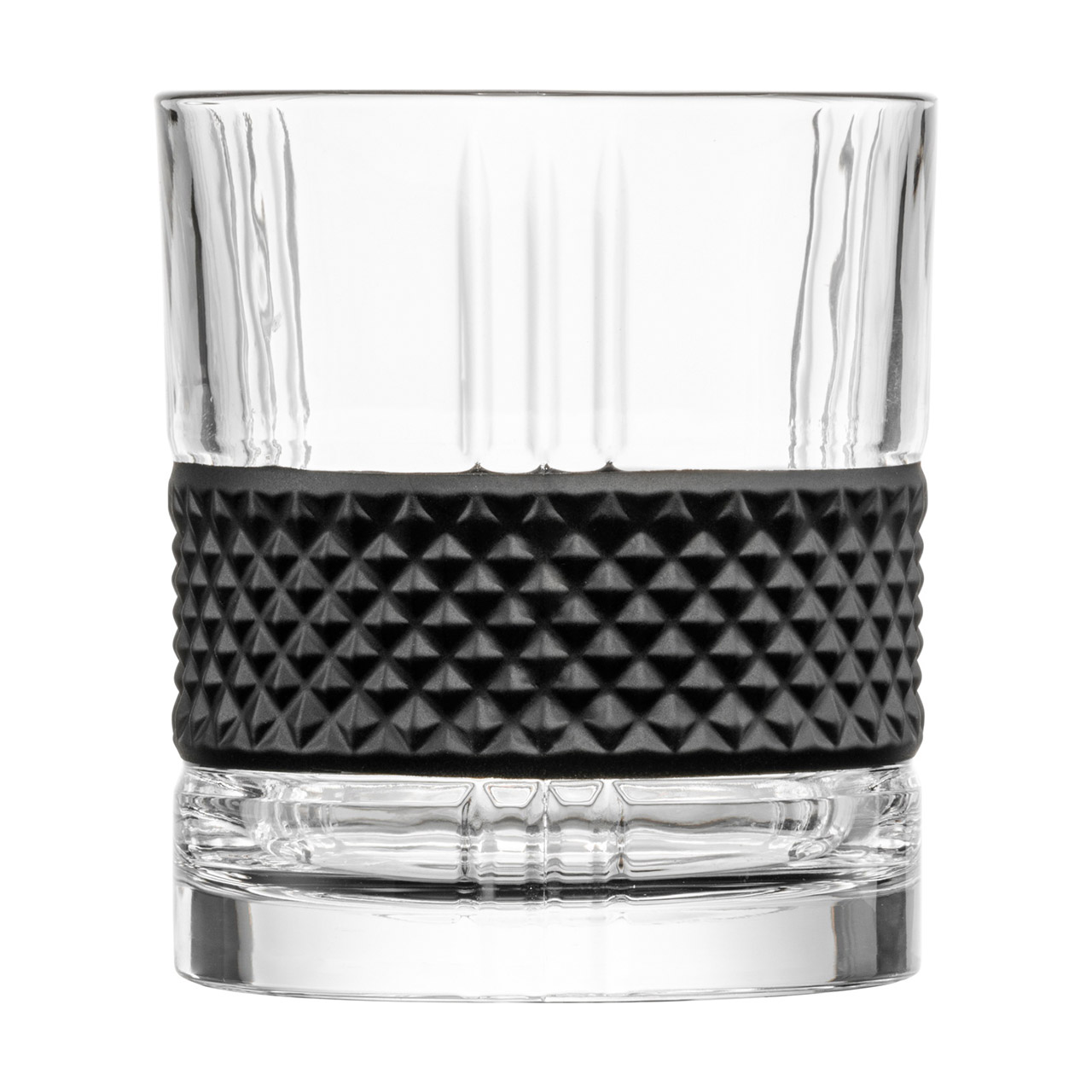 Whisky Set black, Glas