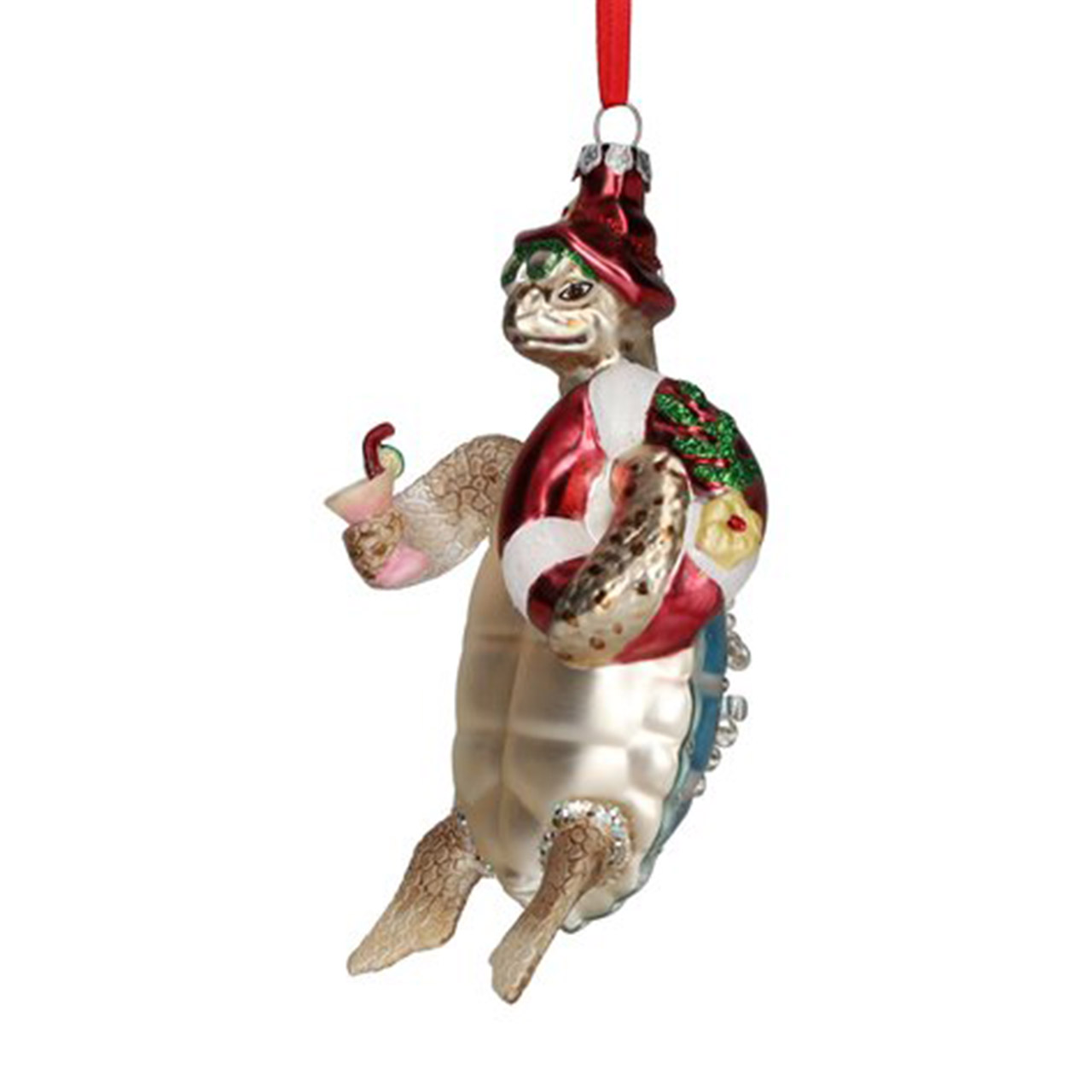 Christmas tree decoration turtle with lifebuoy, Zubehor, Person