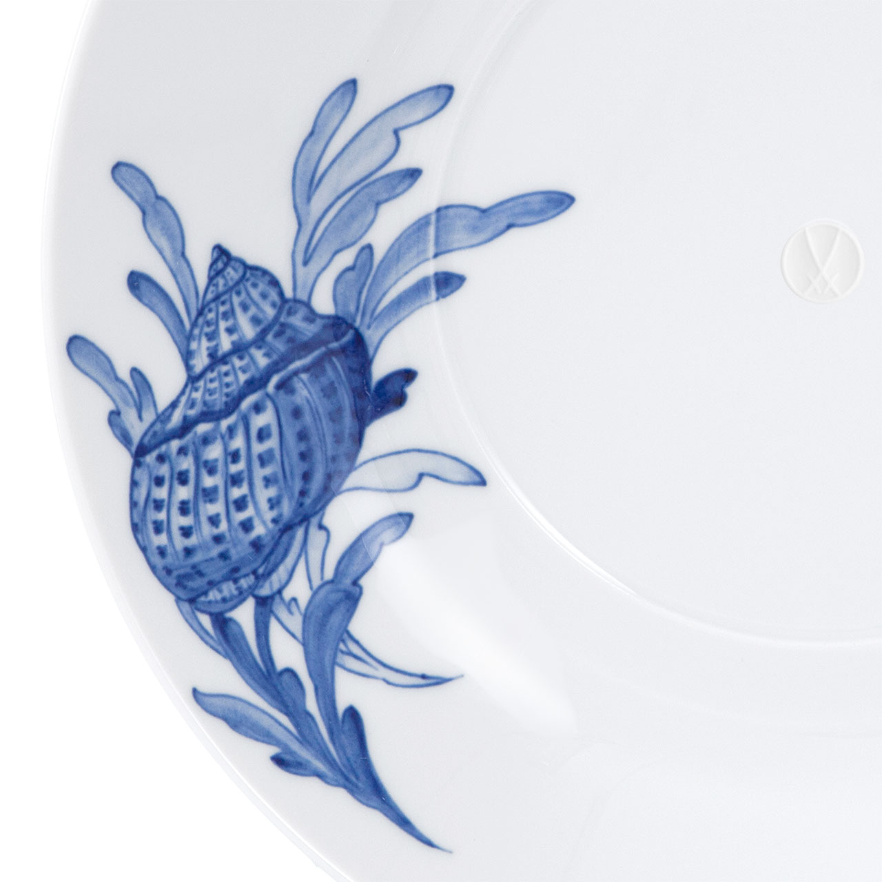 Gourmet plate deep 26 cm motif shell, Porzellan, Töpferei, Nuss, Produzieren, Getreide