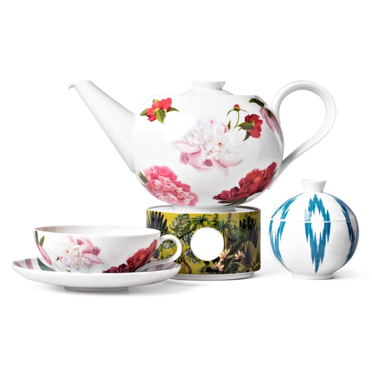 Warmer 11.5 cm, Töpferei, Kochgeschirr, Topf, Tasse, Porzellan