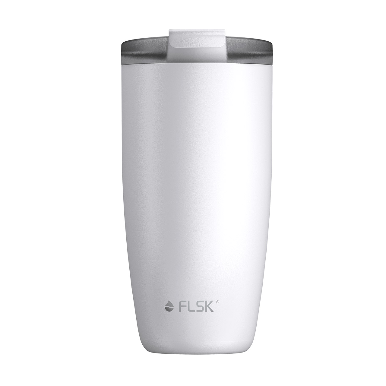 Mug coffee to go 0.50 l white, Stahl, Flasche, Shaker