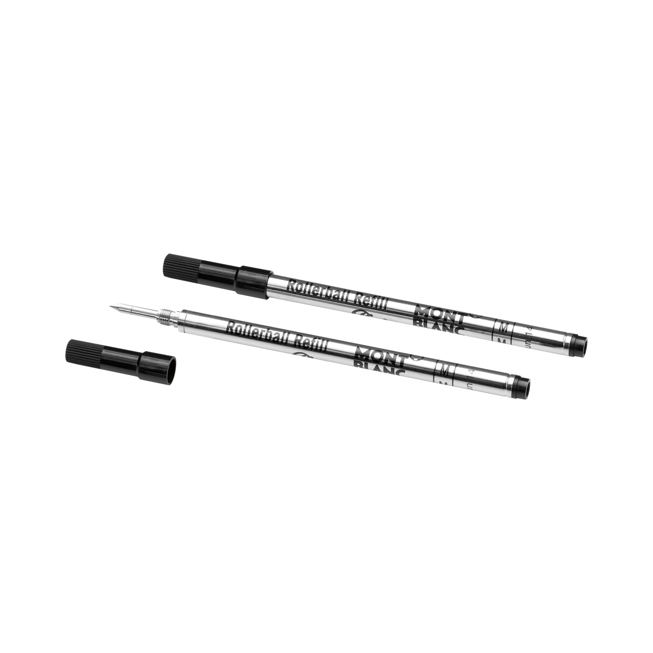 Rollerball Refills M (2 p.p.) mystery black, Stift