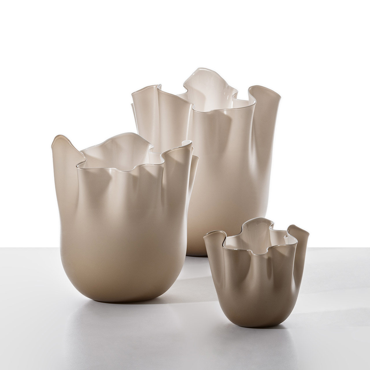 Vase 31 cm moka, Töpferei, Kunst, Porzellan, Glas, Vase