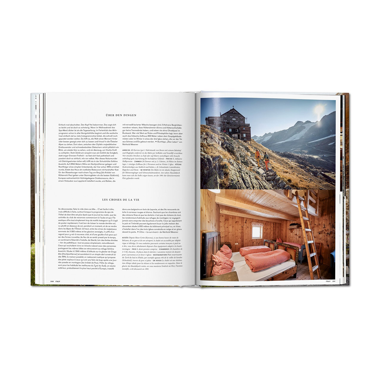 Great Escapes Alps The Hotel Book, Werbung, Plakat, Seite, Innenarchitektur, Veröffentlichung