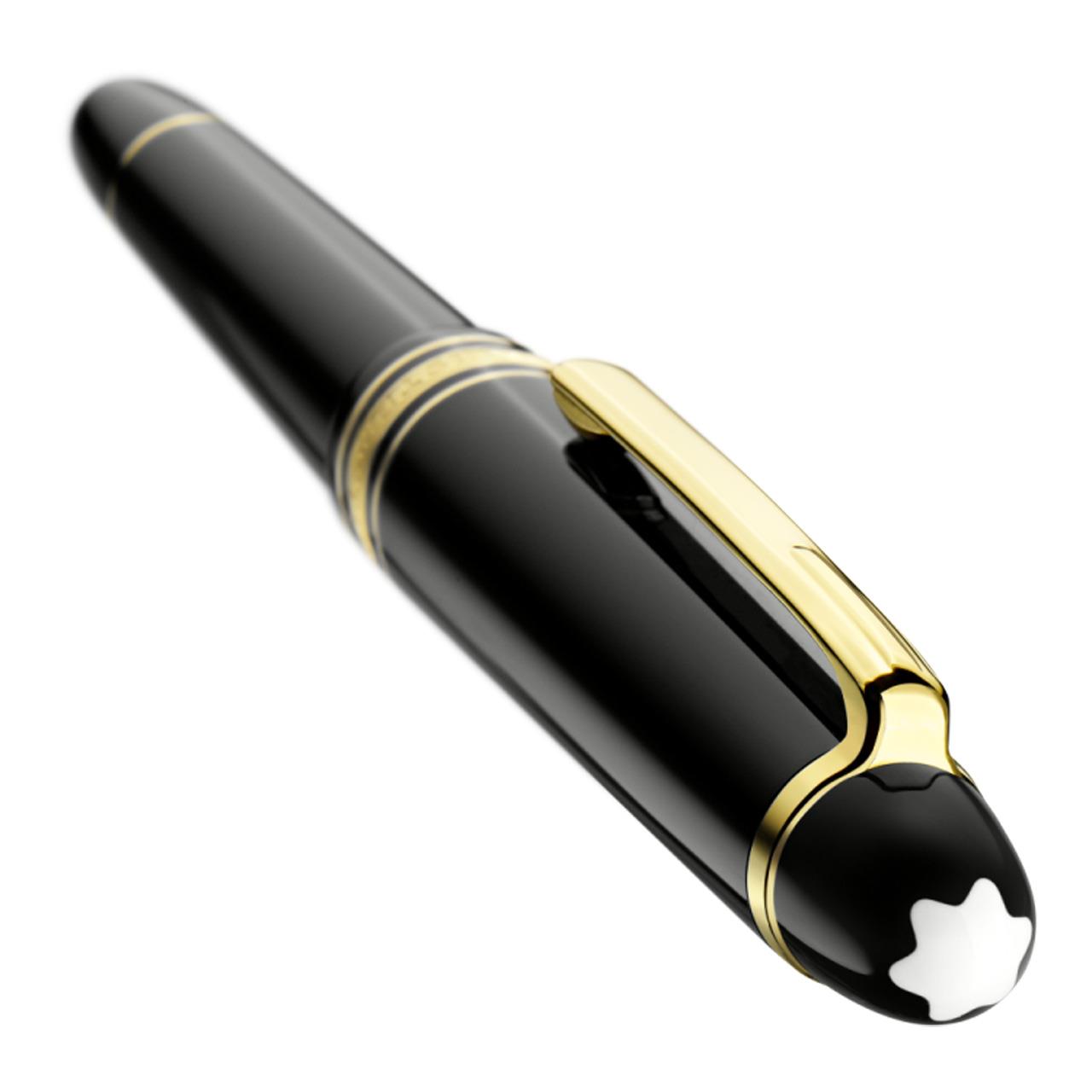 Fountain Pen Classique F gold plated, Stift, Füllfederhalter, Klinge, Rasiermesser, Waffe