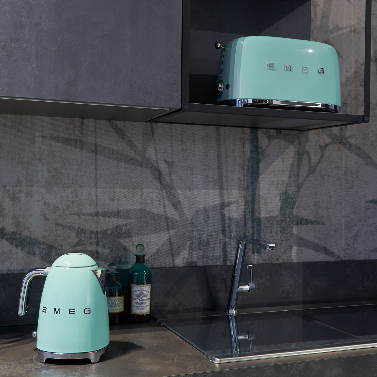 2-Schlitz-Toaster lang pastellgrün