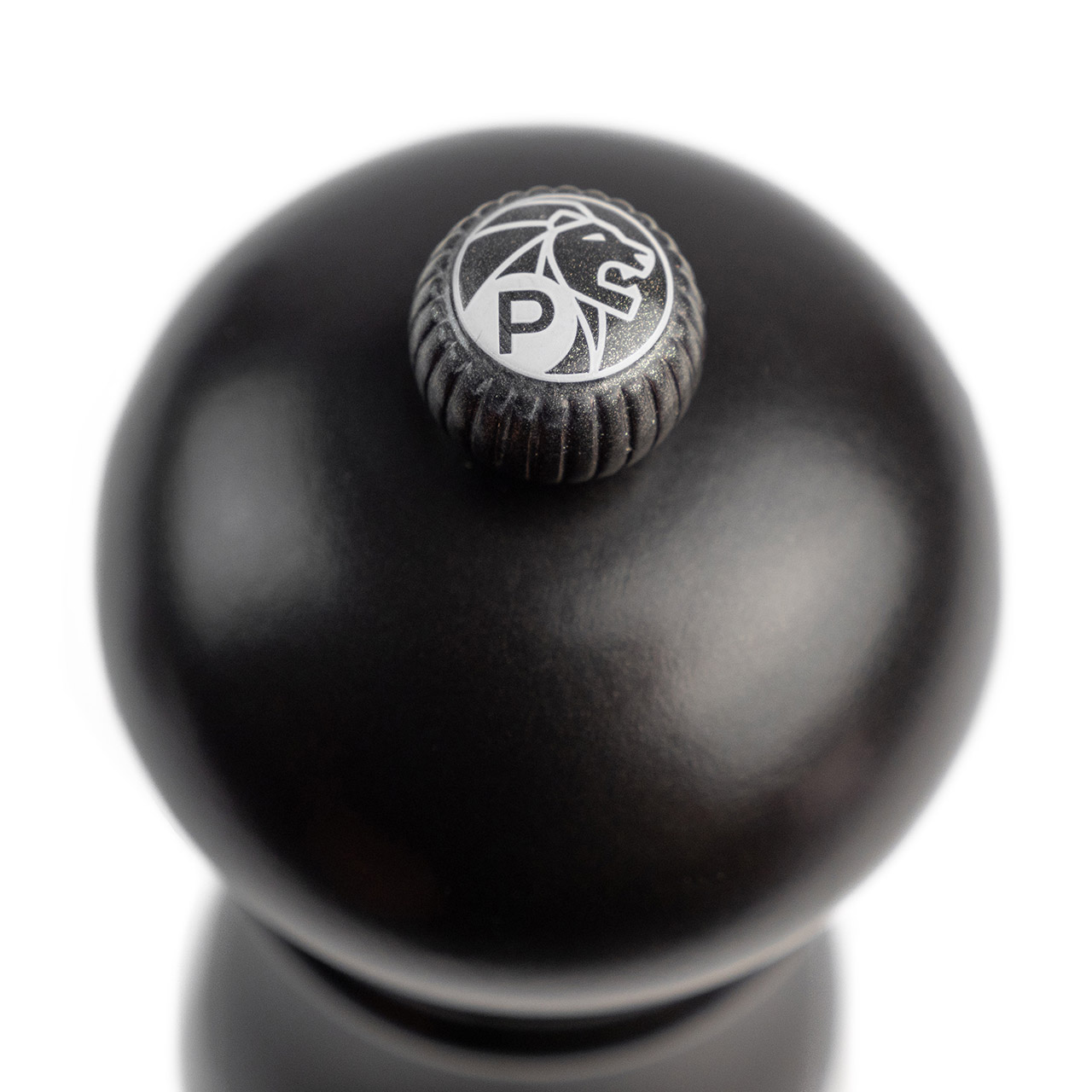 Pepper mill 22 cm black satin, Sphäre, Ei, Essen