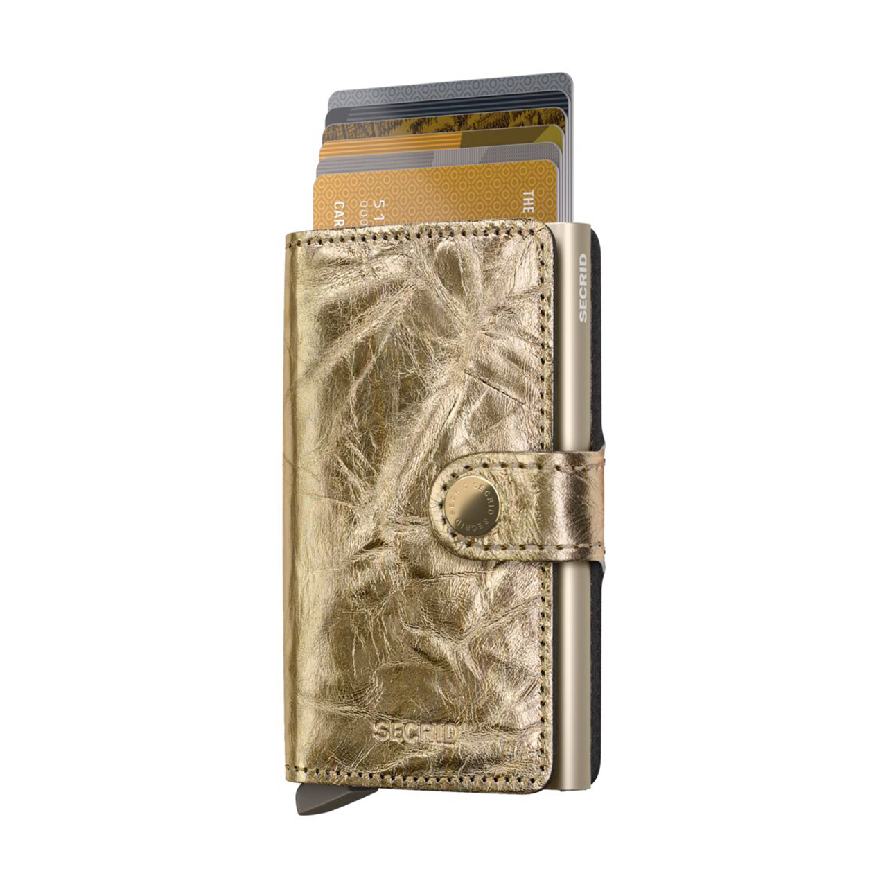 Miniwallet Crunch gold, Zubehor, Tasche, Handtasche