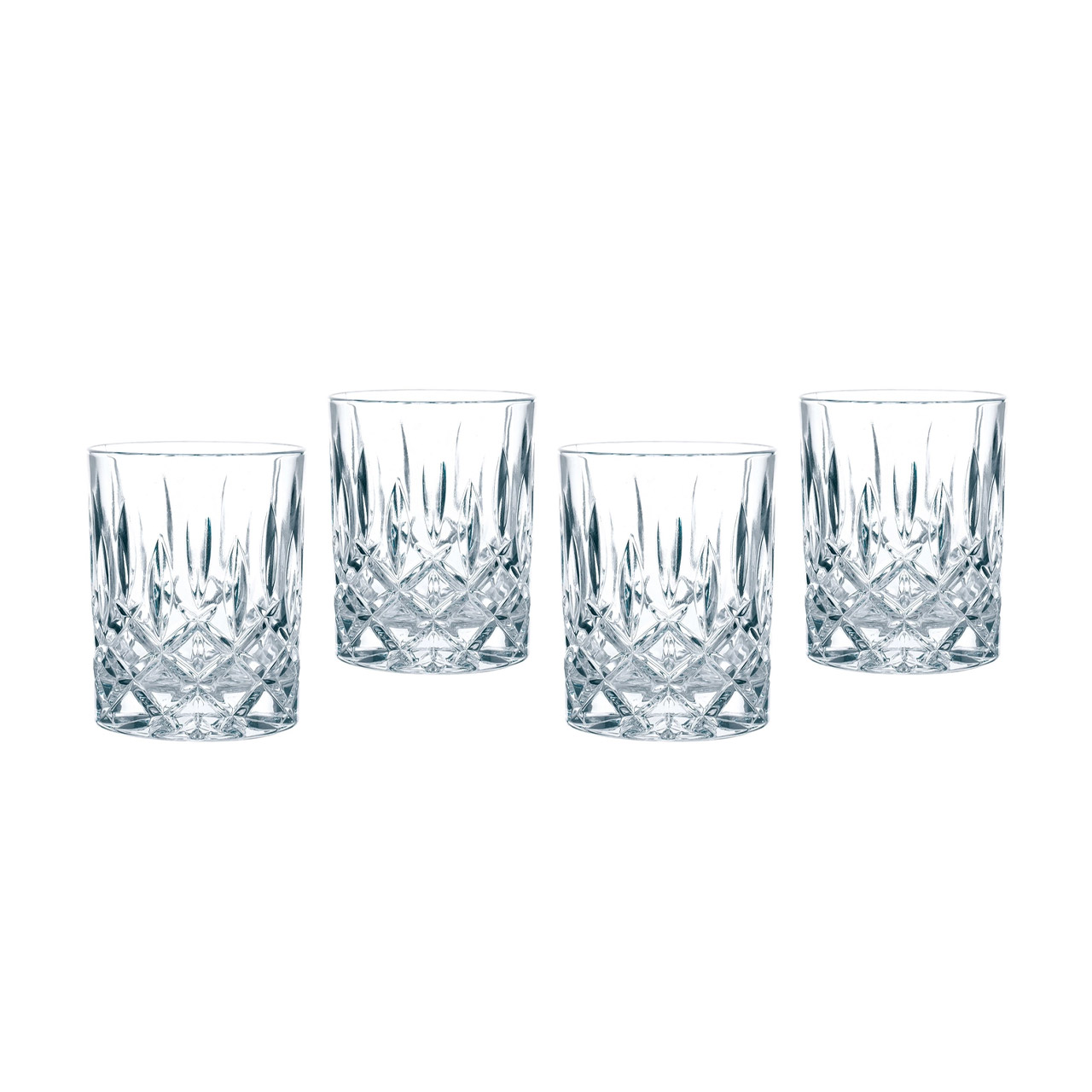 Whiskey mug set 4 pieces clear, Glas, Tasse, Töpferei