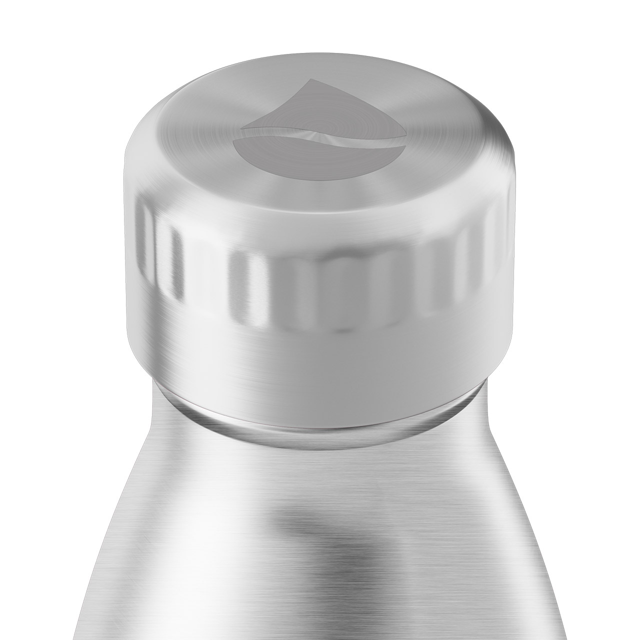 Insolation bottle 0.50 l stainless steel, Flasche, Klebeband, Aluminium