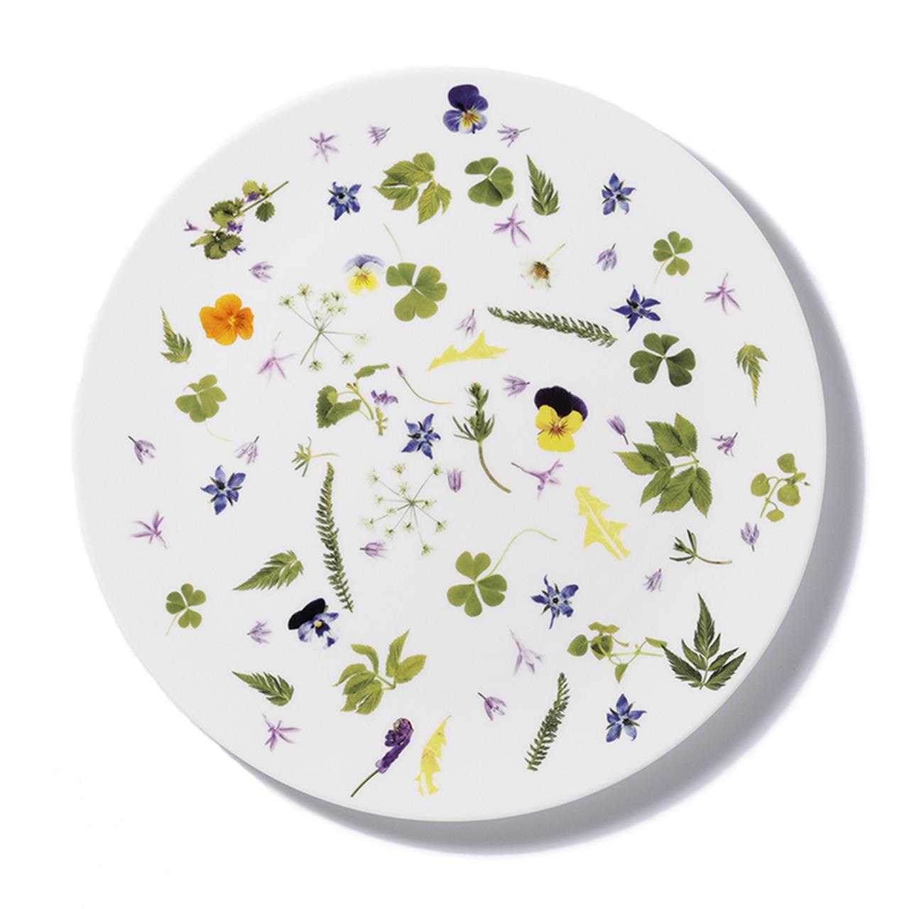 Presentation plate 32 cm, Porzellan, Töpferei, Teller, Mahlzeit, Gericht