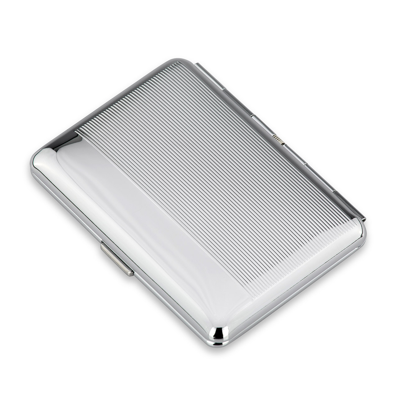Cigarette case thread for 14 cigarettes chrome-plated, Elektronik, Handy, Telefon, Computer-Ausrüstung, Computerausrüstung