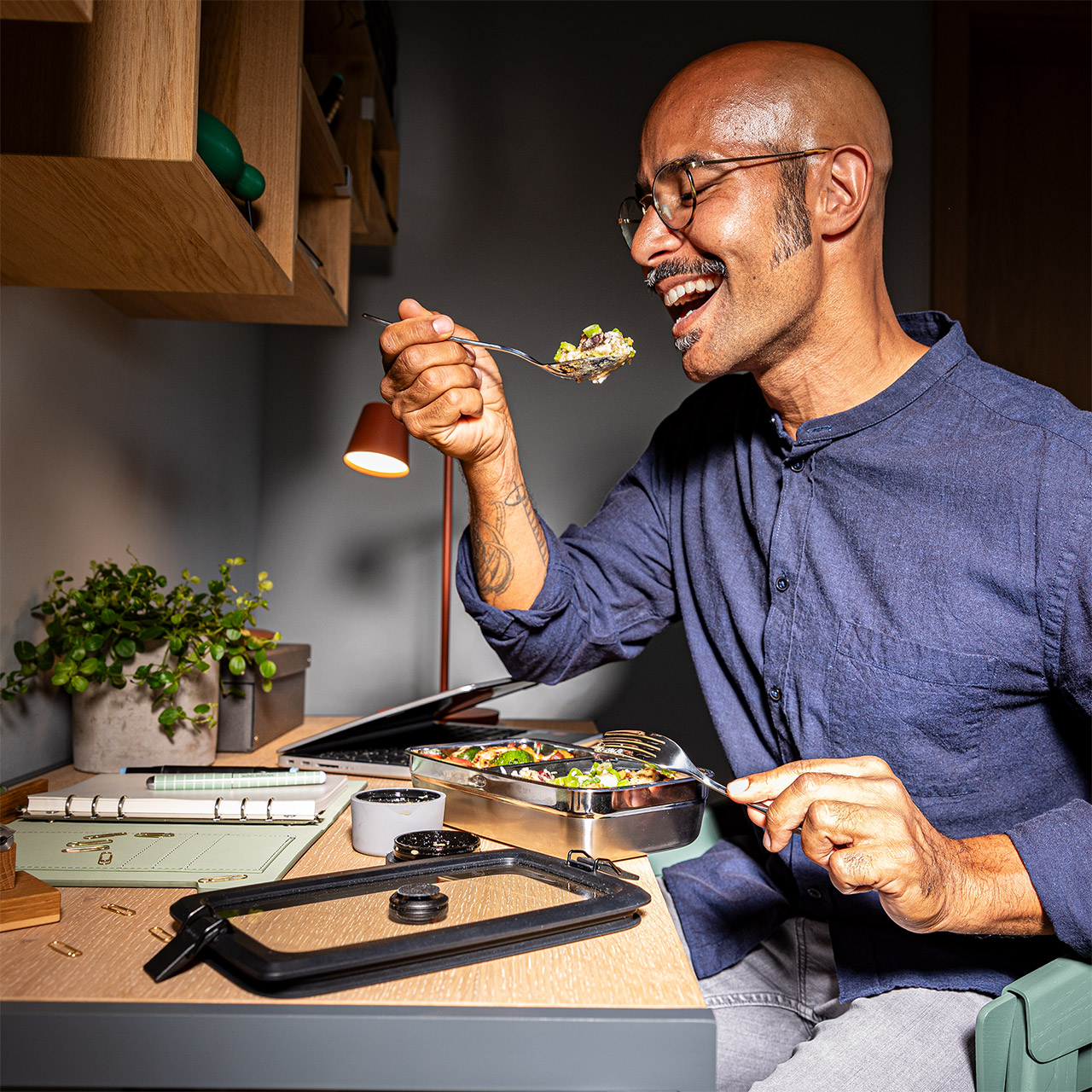 Vakuum lid 0.60 l, Erwachsener, Männlich, Mann, Person, Gesicht