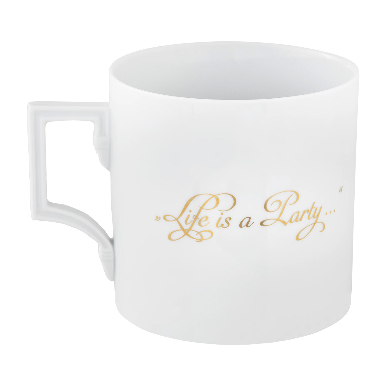 Mug Audrey blue 0.50 l, Pokal, Kaffee, Kaffeetasse, Porzellan, Töpferei