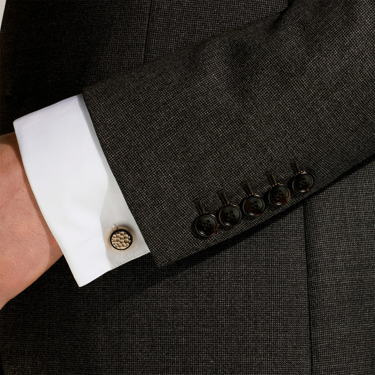 Cufflinks Homage to Gustav Klimt, Manschette, Formelle Kleidung, Anzug, Blazer, Langarm