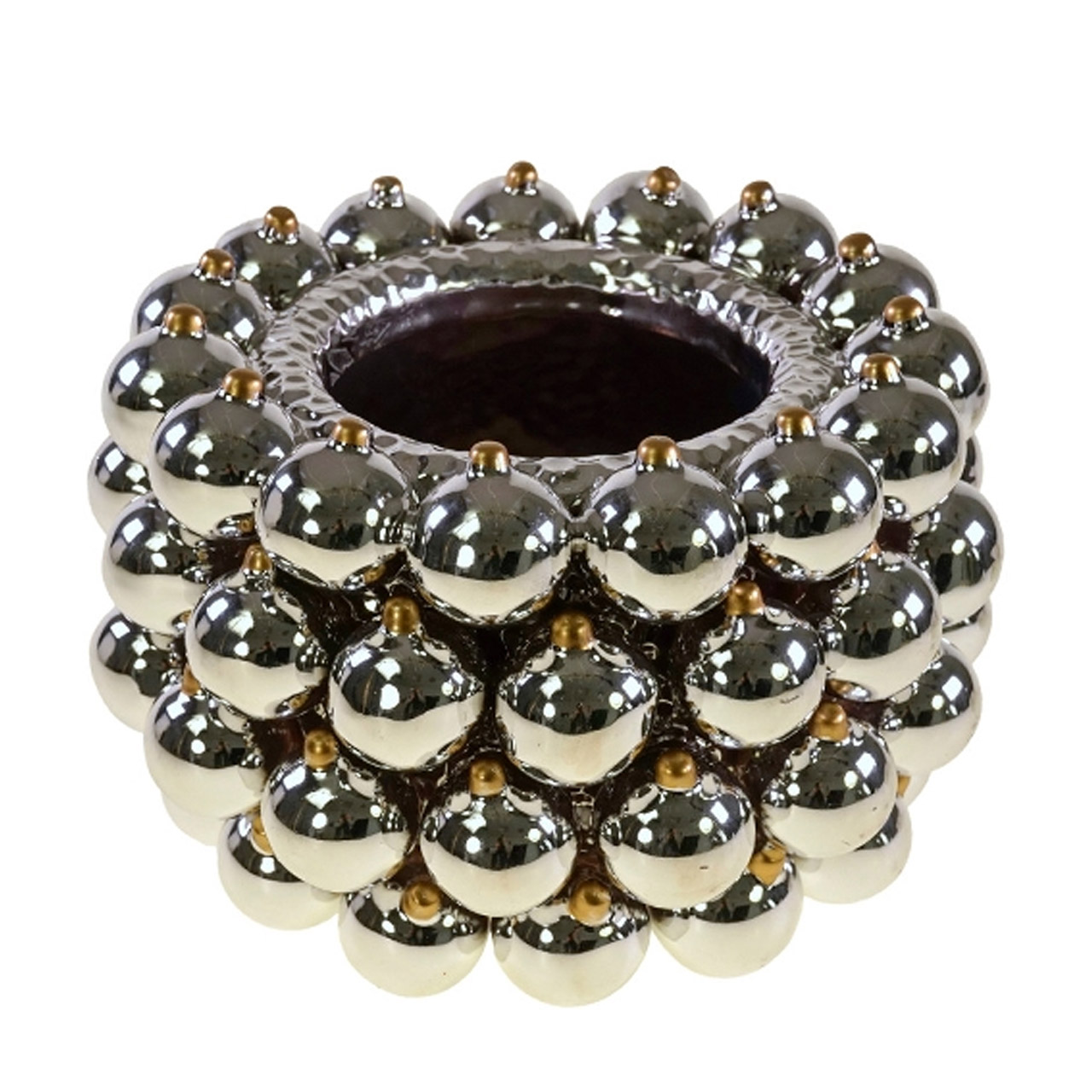 Flower Pot 18 cm Silver, Zubehor, Schmuck, Halskette