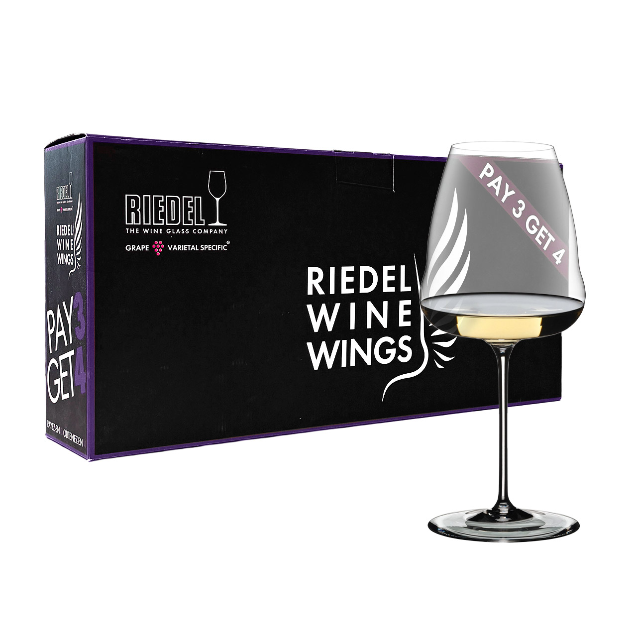 Sauvignon Blanc Glasses Set of 4 - Pay 3 Get 4, Glas, Schnaps, Wein, Weinglas, Rotwein