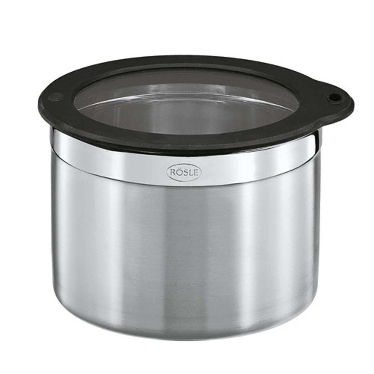 Dose rund m. Frischhaltedeckel 16 cm H 12 cm