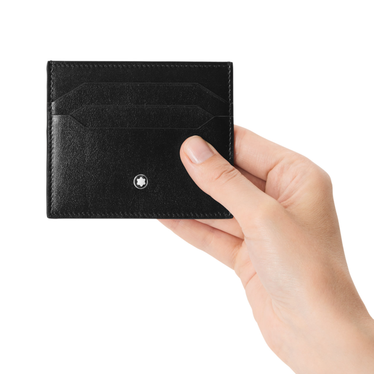 Card holder 6 cc black, Zubehor, Geldbörse