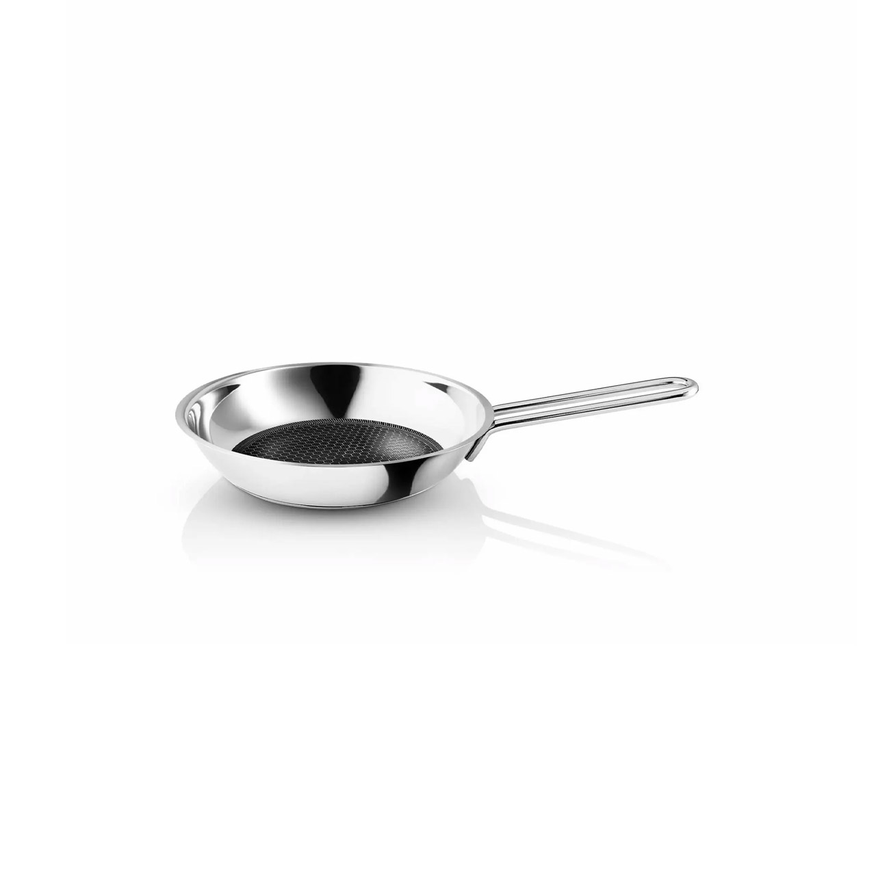 Frying Pan 20 cm stainless steel, Kochtopf, Kochgeschirr, Bratpfanne, Rauchrohr