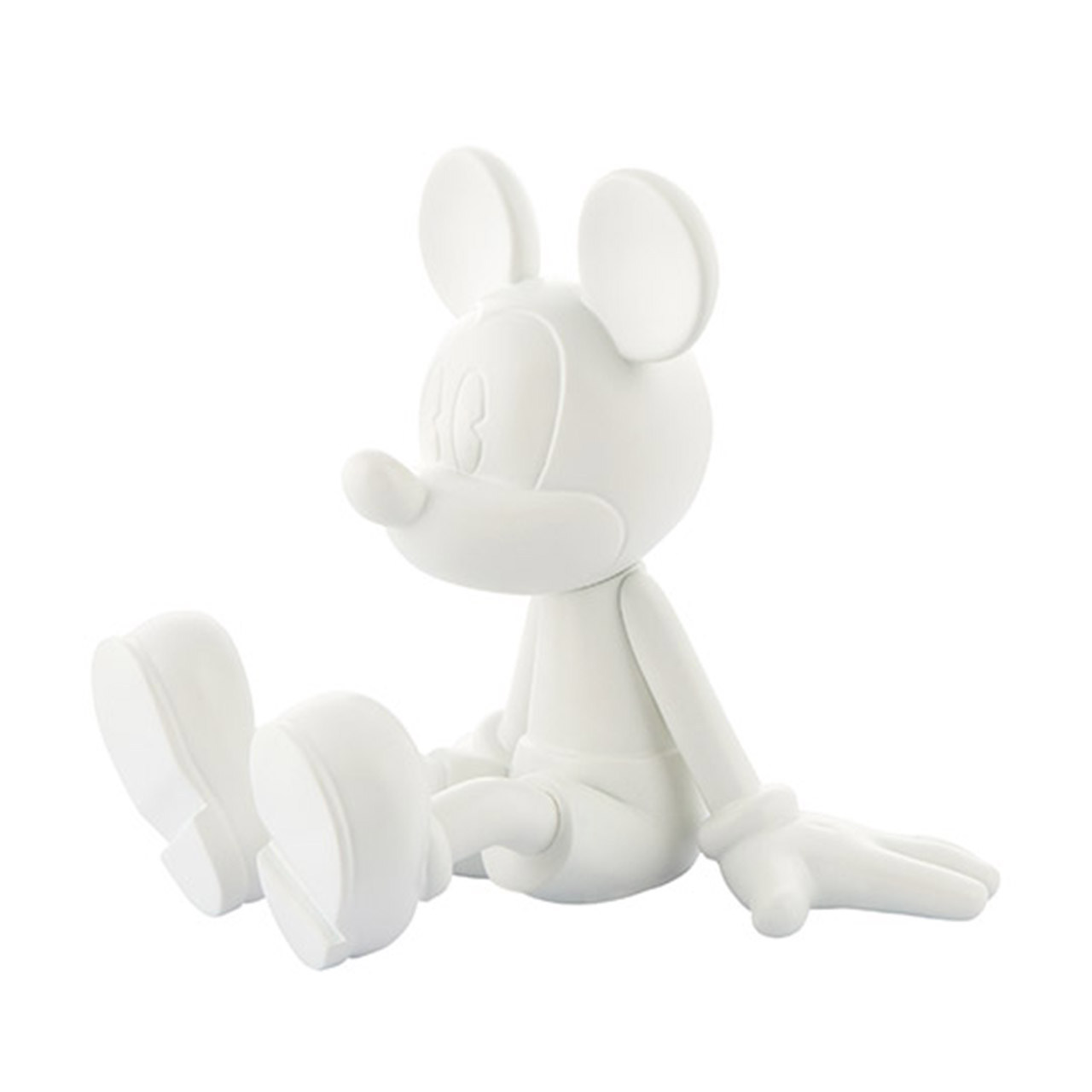 Mickey sitting 12 cm matt white by Marcel Wanders, Spielzeug
