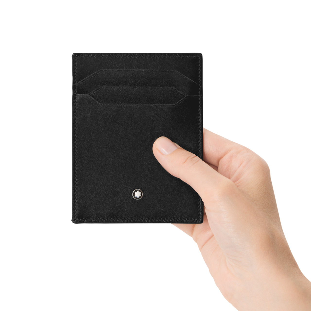 Card holder 4cc with ID holder black, Zubehor, Geldbörse