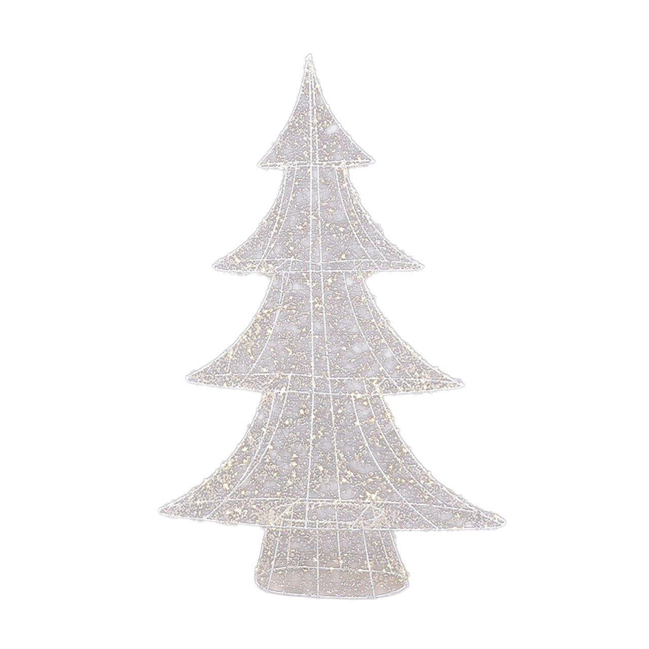 Christmas tree LED with pearls 100 cm natural, Weihnachten, Weihnachtsdekorationen, Festival