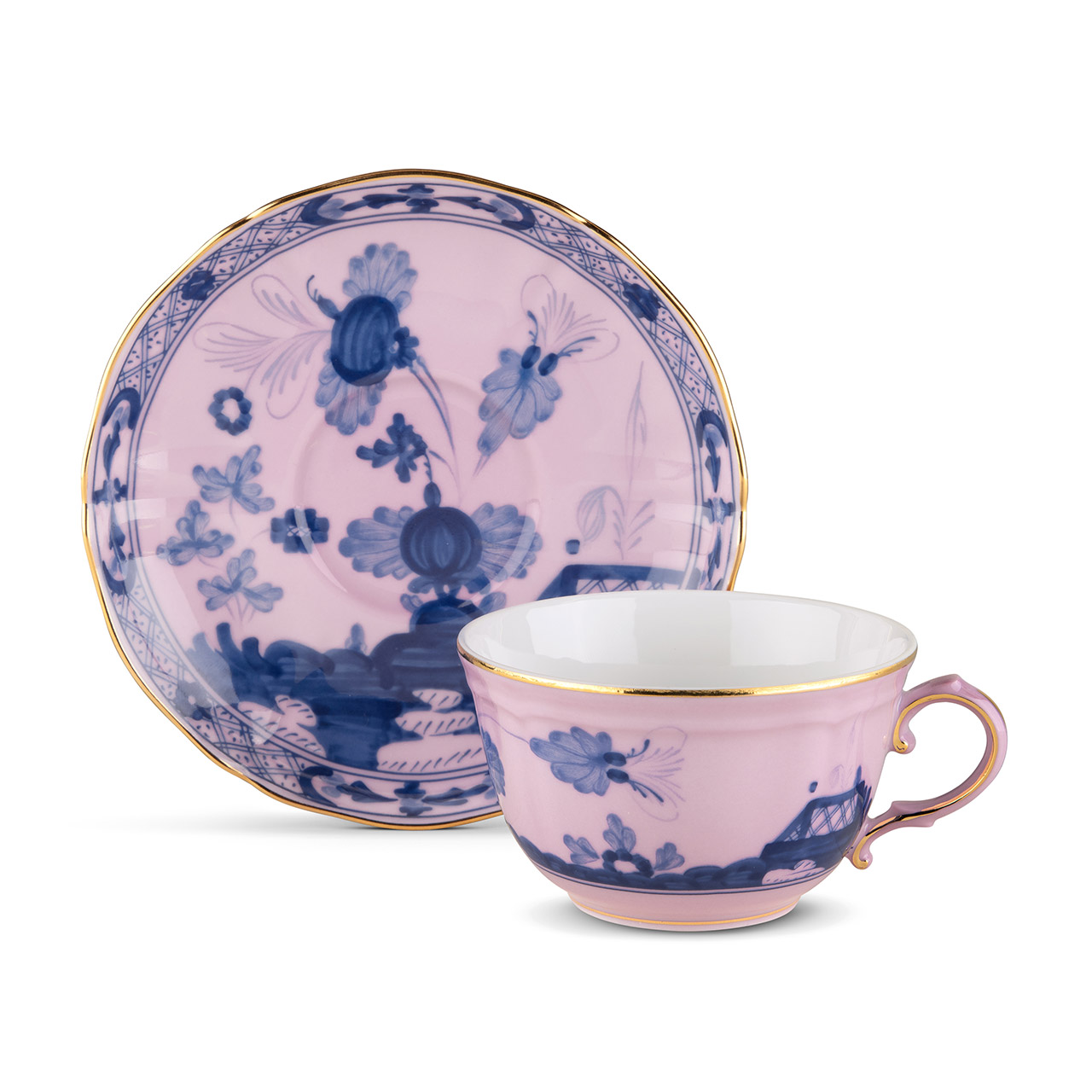 Teacup 0,22 l azalea, Untertasse, Kunst, Porzellan, Töpferei, Tasse