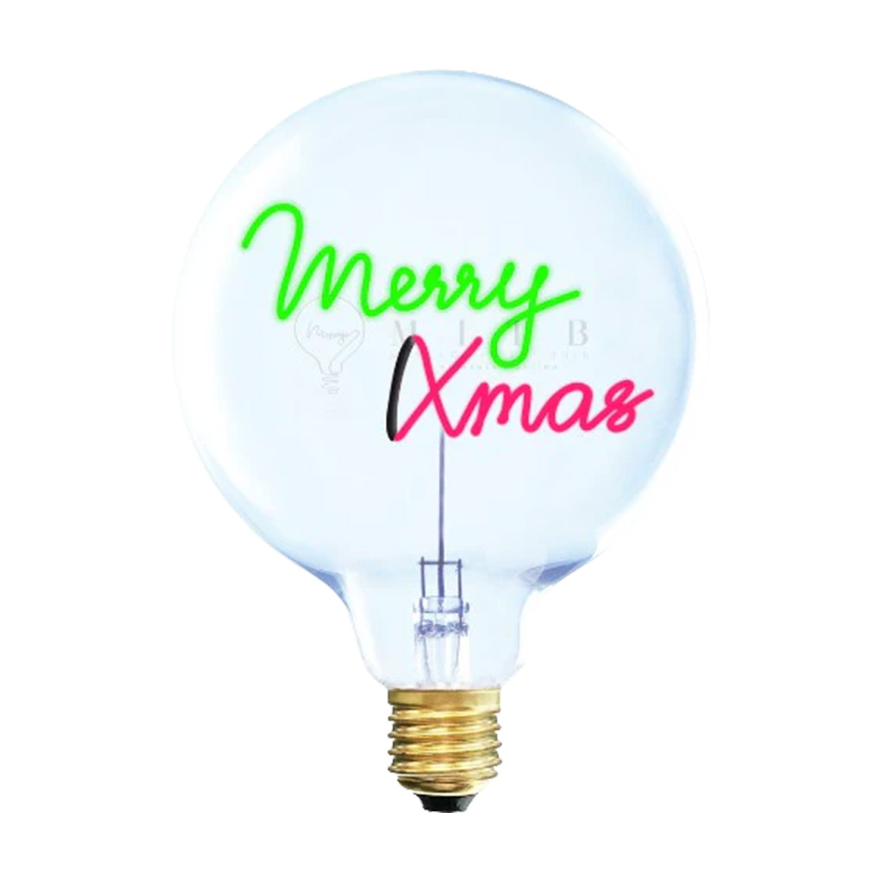 Decorative Bulb MERRY XMAS, Licht, Glühbirne