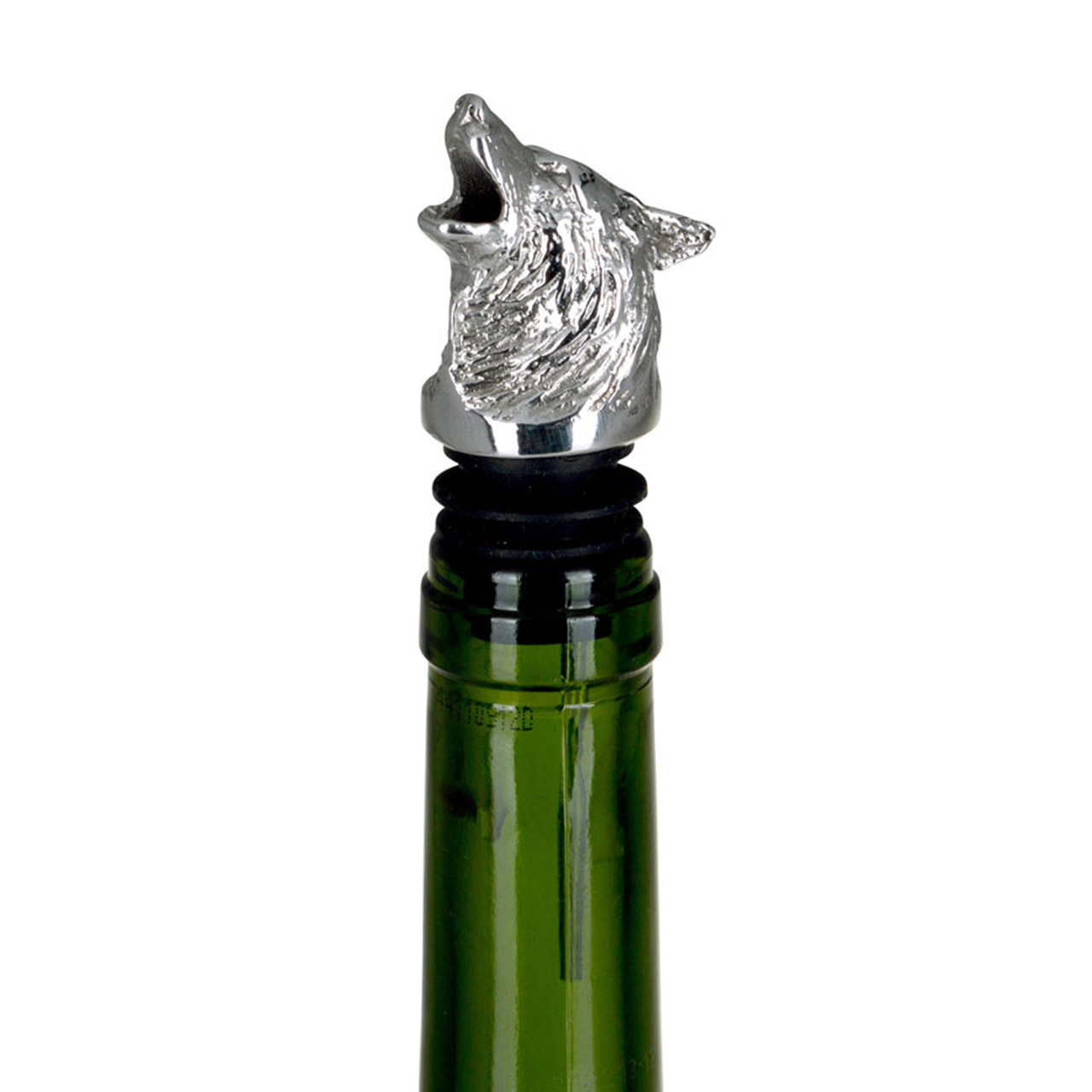 Bottle pourer Fox stainless steel, Aluminium