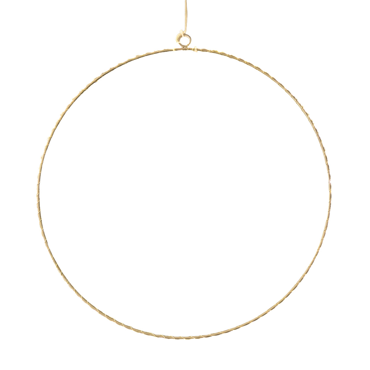 Decorative light LED ring 40 cm silver, Reifen, Zubehör, Oval, Schmuck, Halskette