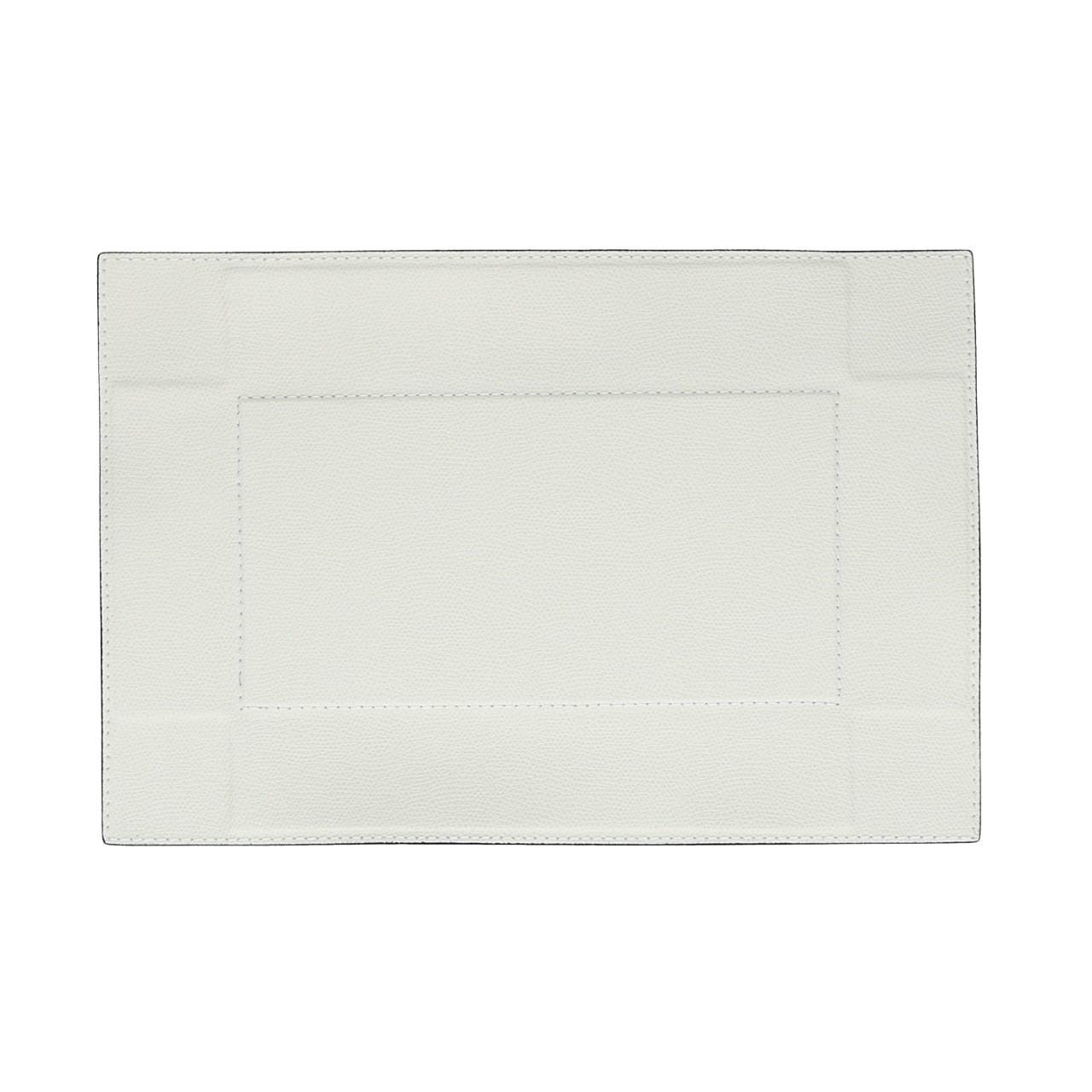 Schale rechteckig groß, Golf off-white, Naht off-white