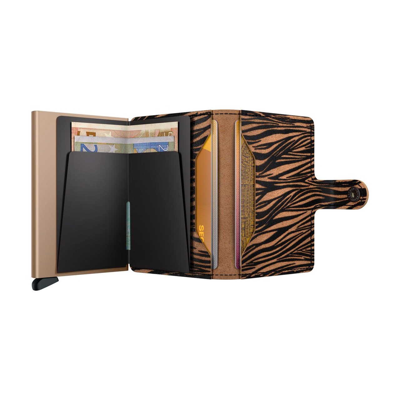 Miniwallet Zebra beige, Zubehor